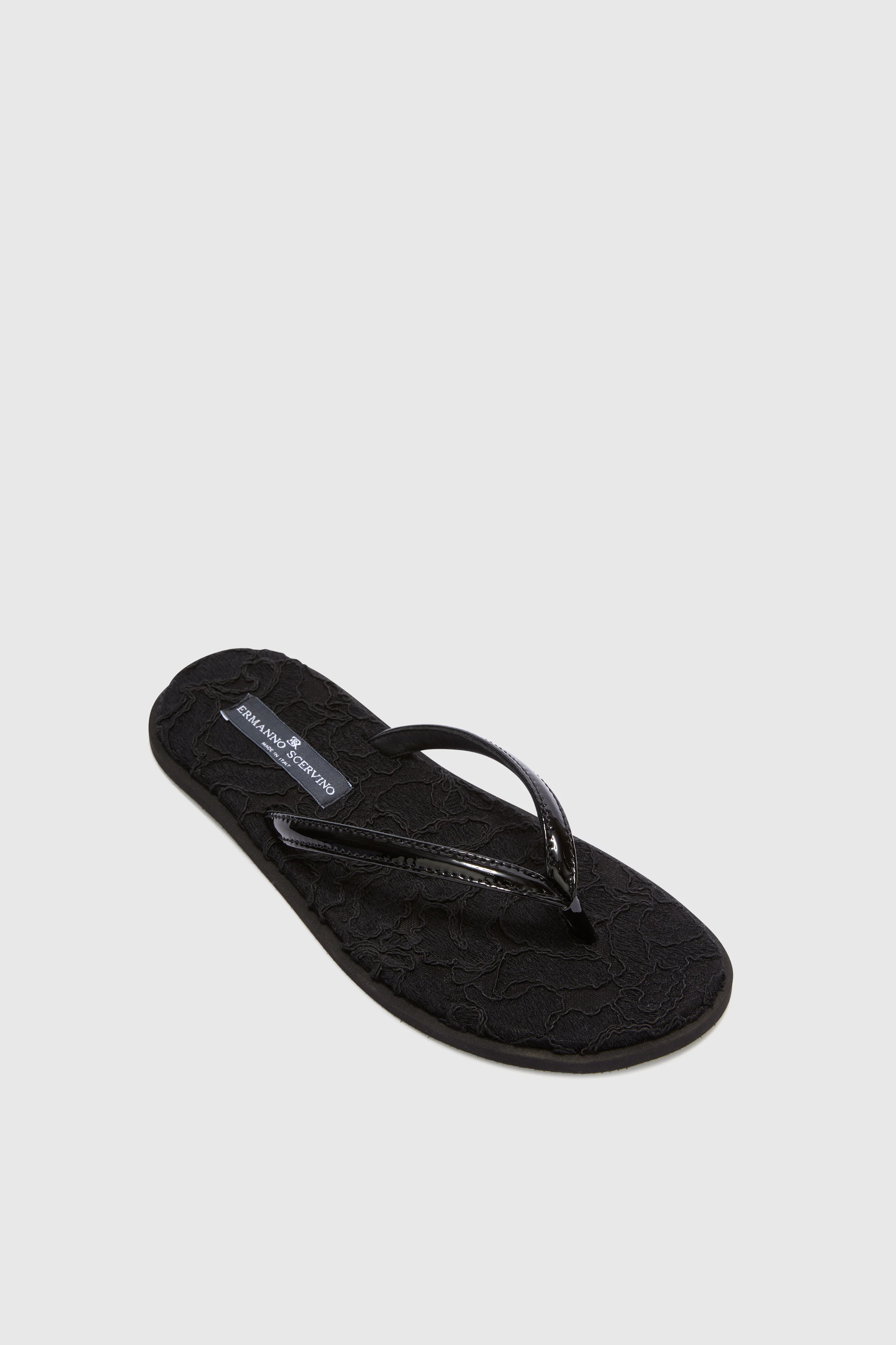 Black lace flip flop - Image 4
