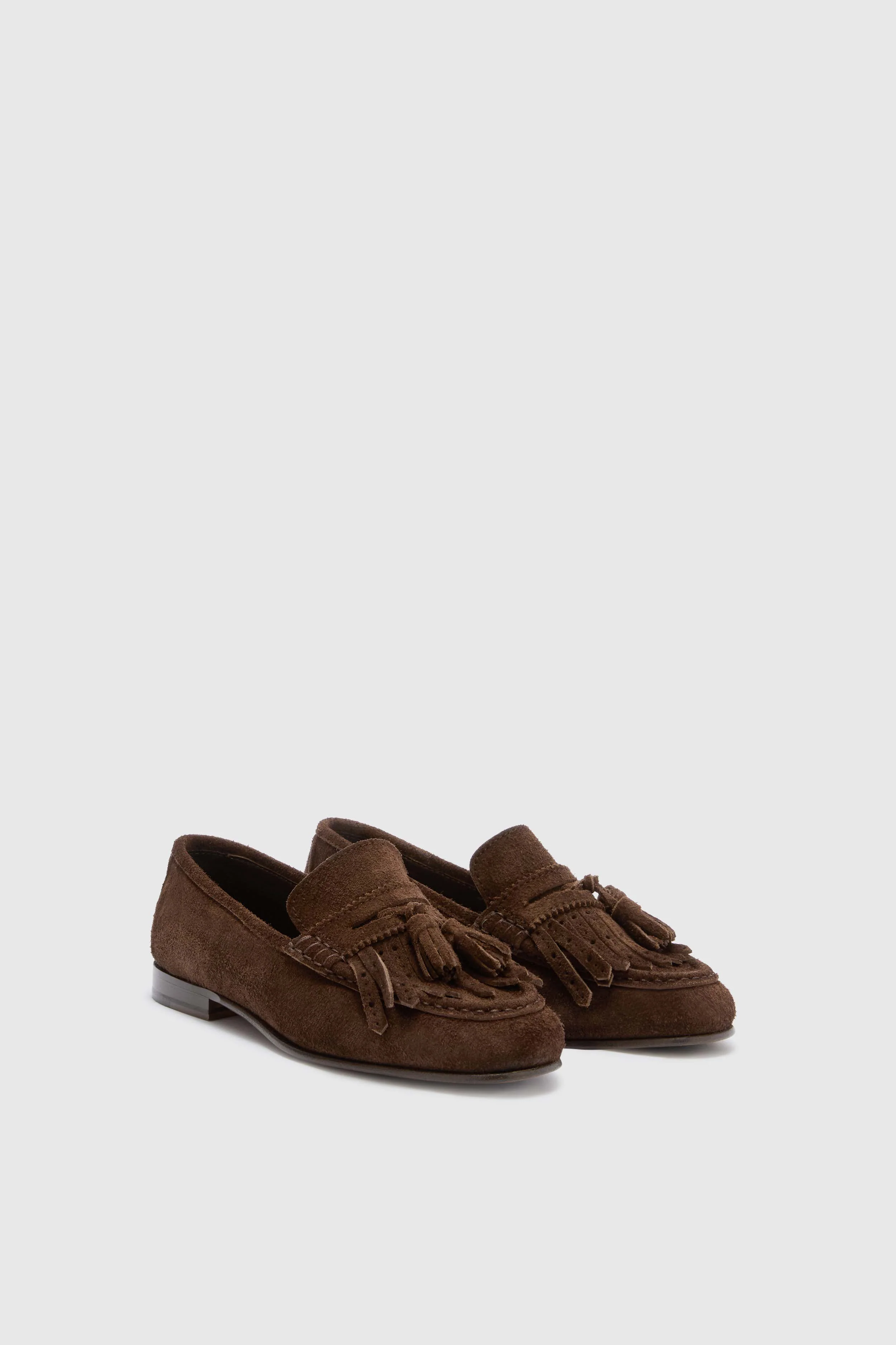 College suede loafers with tassels - Image 3