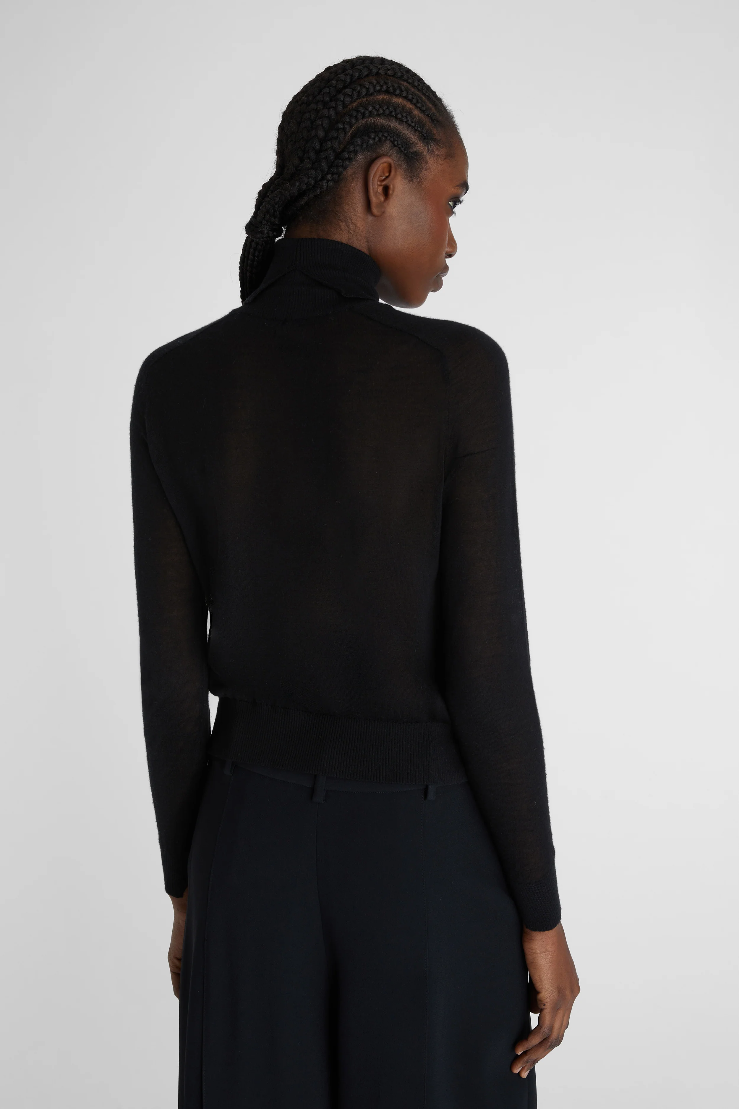 Cotton turtleneck jumper - Image 3