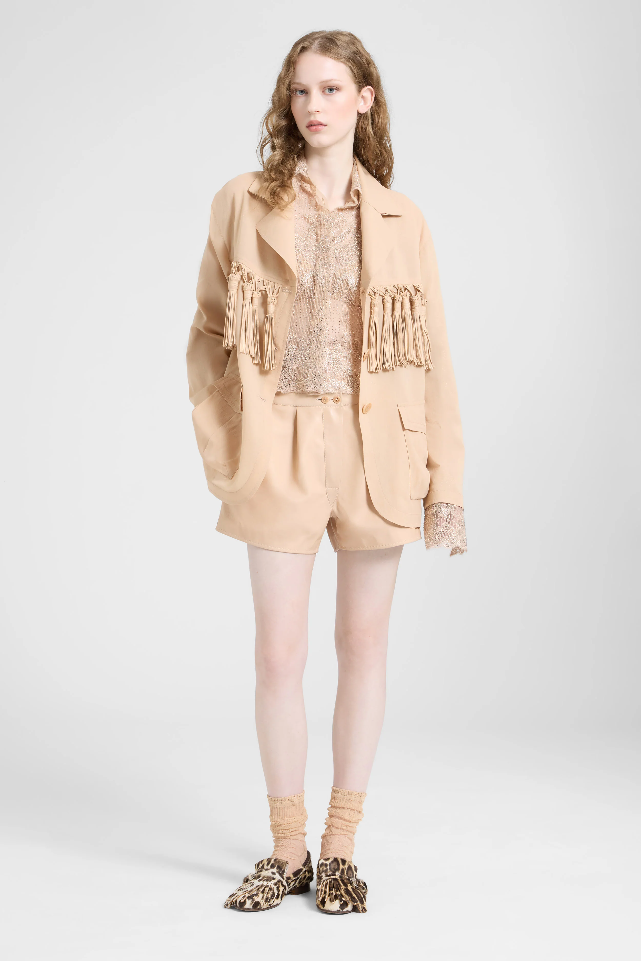 Nappa leather shorts - Image 2