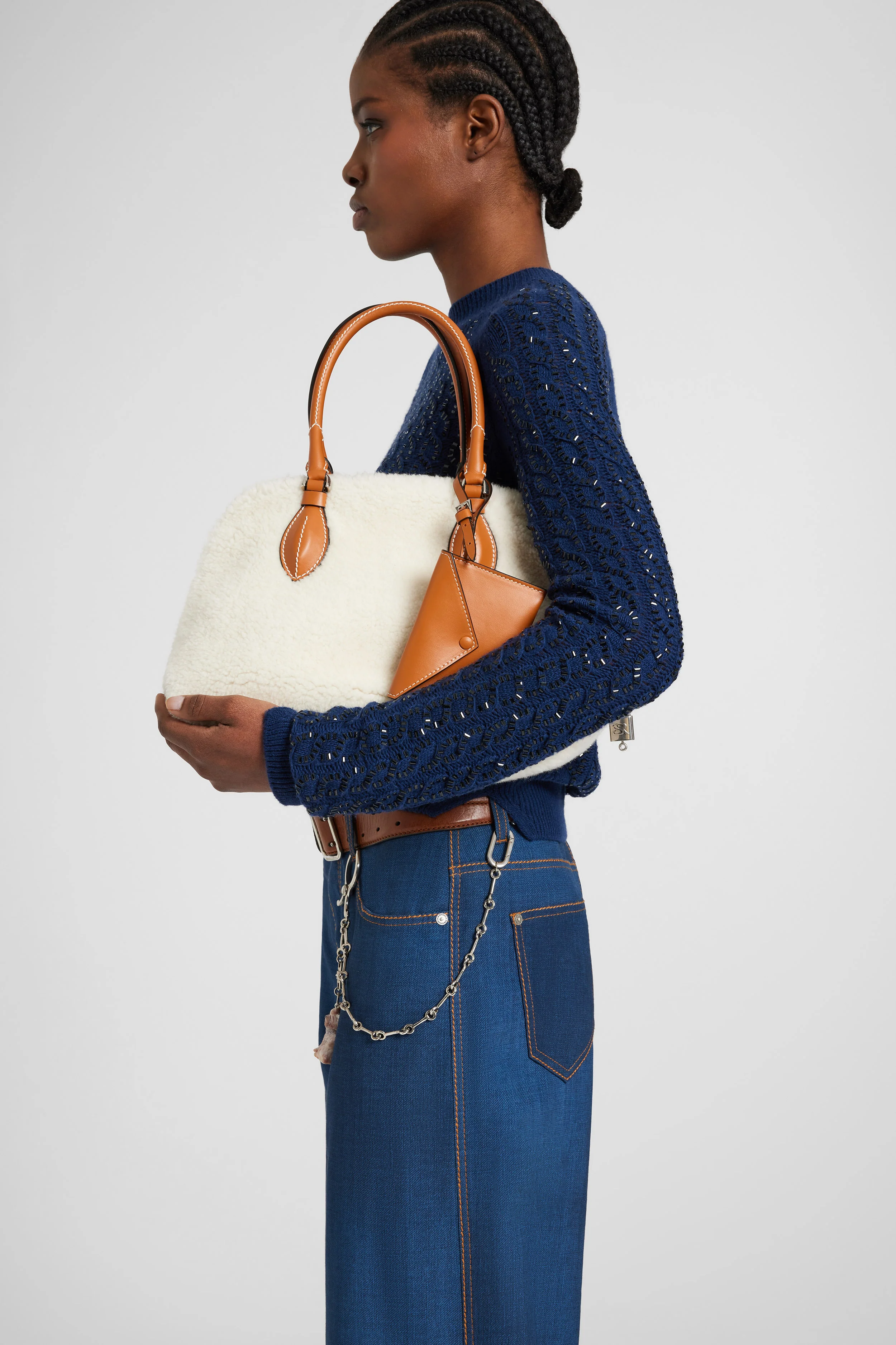 Orsetta mini in shearling - Image 3