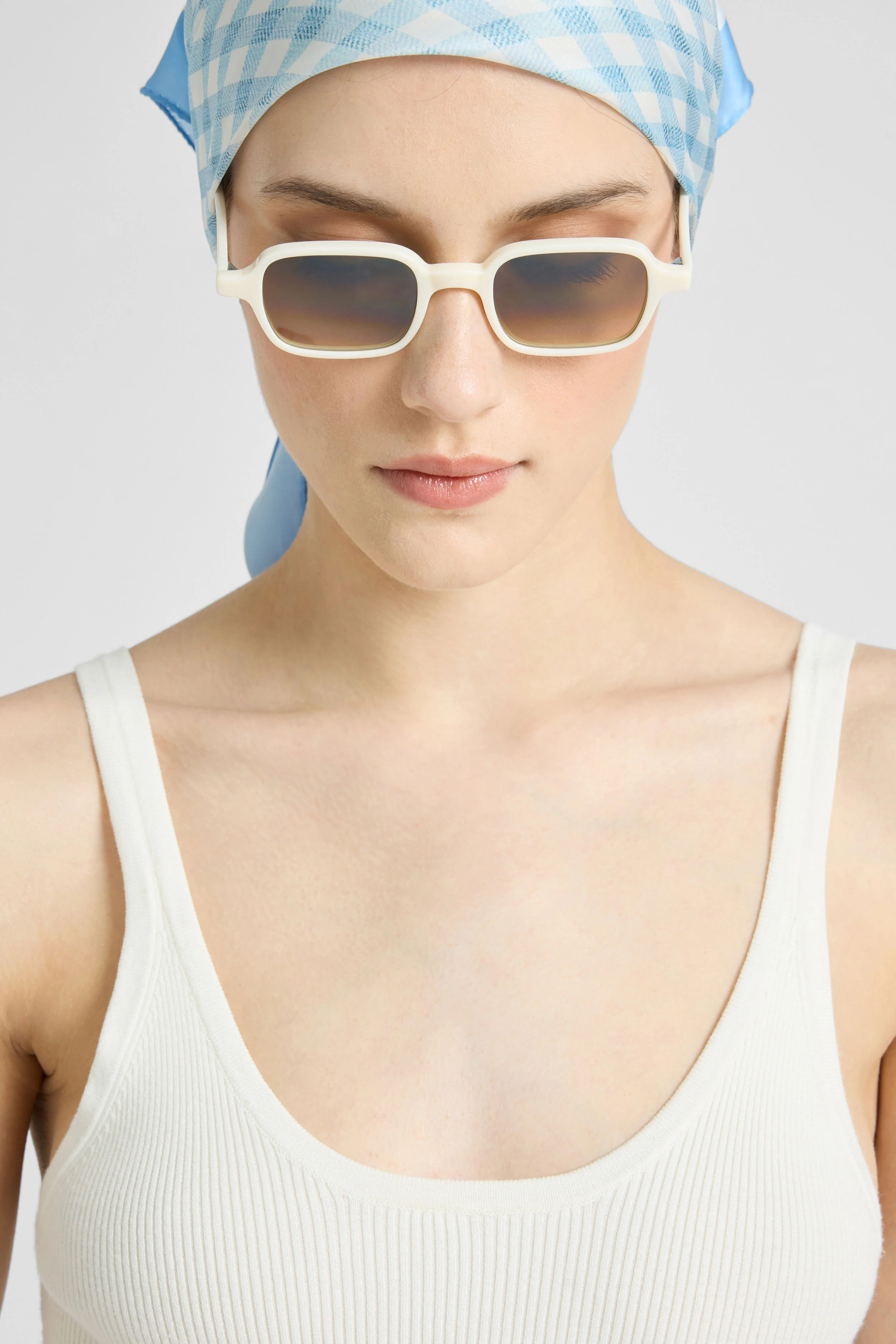 Ribbed viscose tank top - Image 5