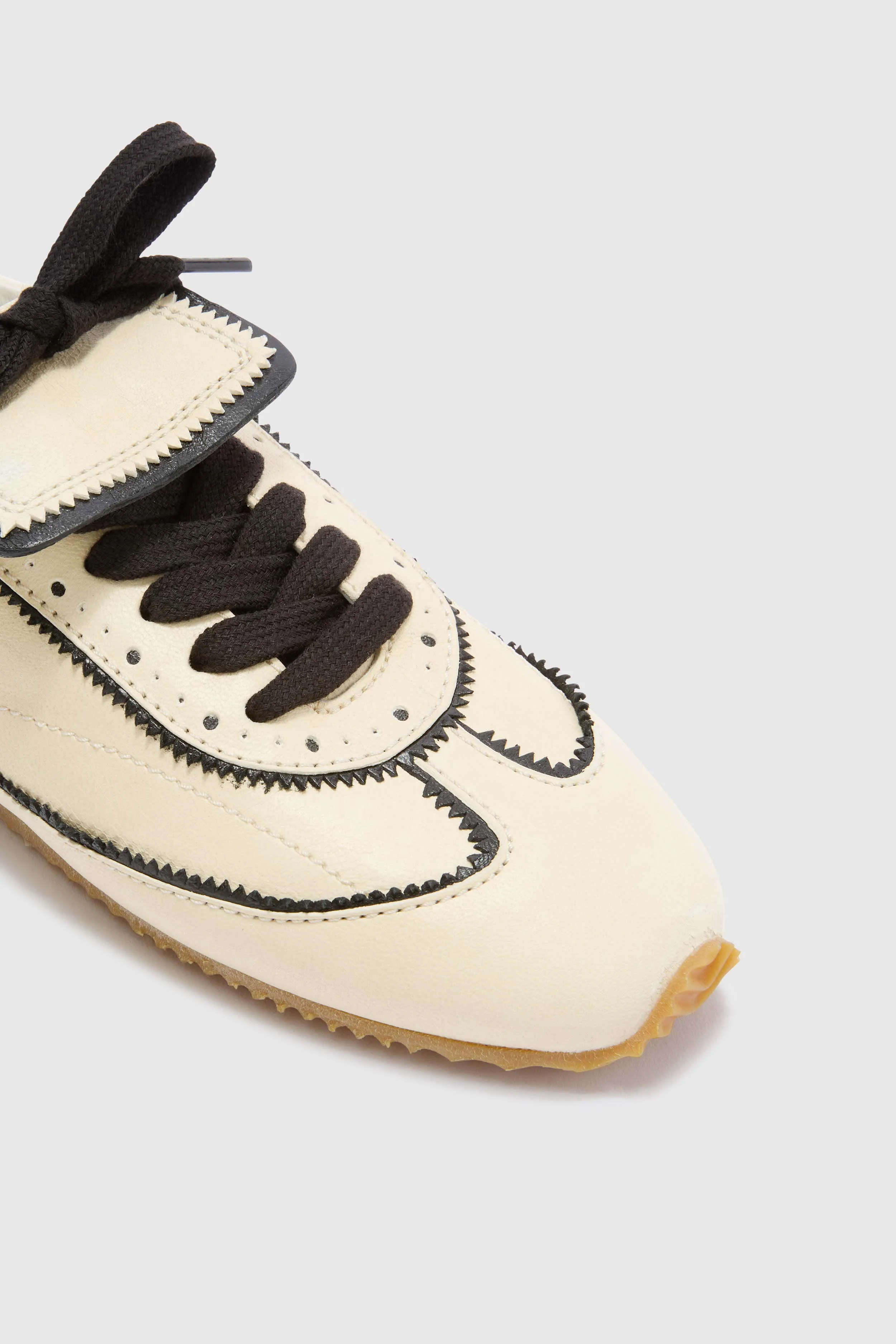 Winner sneakers in vintage-effect two-tone shearling - Image 5